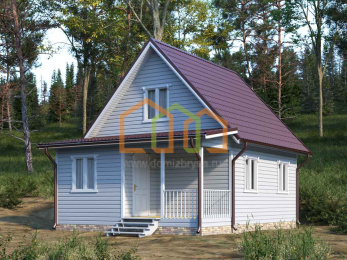 Каркасный дом 6х8